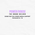 Done for you: Mixed Media Content Package 10+10